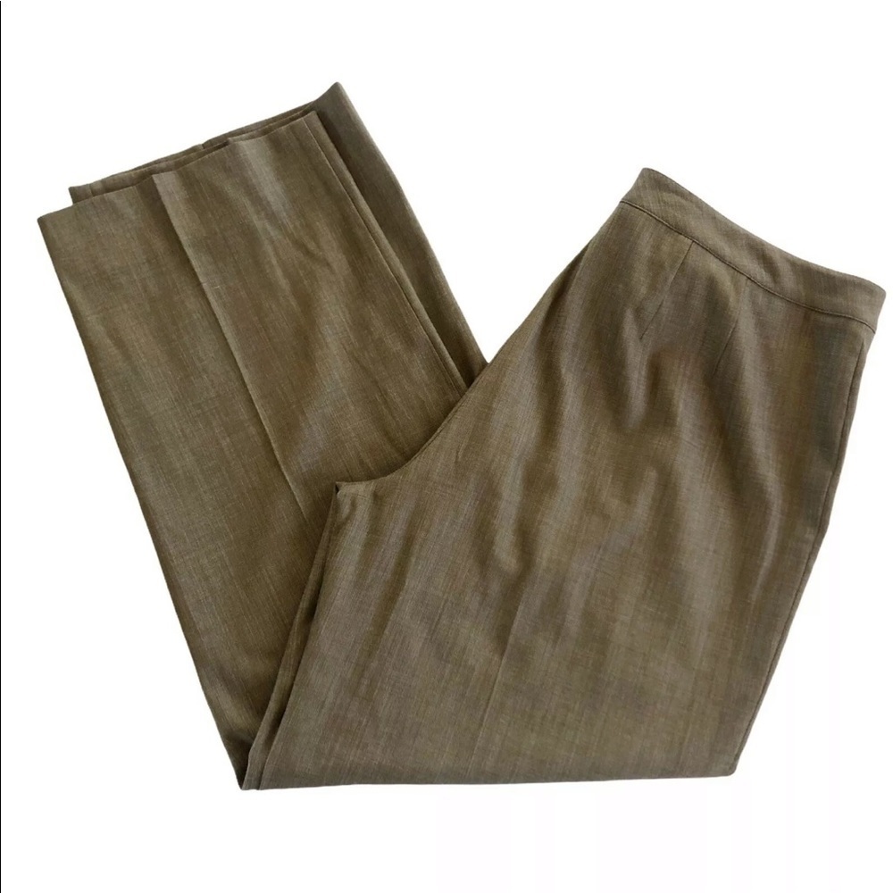 St. John Black Label “Diana” Brown Dress Pants 16